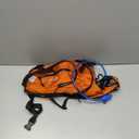 Nepest Hydration Pack Backpack for Women & Men, Lightweight Water Backpack with 2L Water Bladder for Hiking Cycling Running Biking (Orange)