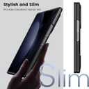 Nillkin for Galaxy Z Fold 6 Case with Hinge Protection, Built-in Screen Protector, Matte PC Cover with Metal Camera Lens Protector, Slim Fit Protective Phone Case for Samsung Galaxy Z Fold 6, Black