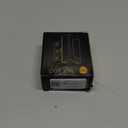 Home Security Door Lock Reinforcement - Child Proof High Security Door Locks with 3" Stop Withstand 800 lbs for Inward Swinging Front Door, Night Kids Safety Metal Flip Deadbolt Latch Defend Home (Black)