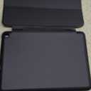 iMieet iPad 9.7 Case (2018/2017 Model, 6th/5th Generation), Smart Cover with Pencil Holder and Soft Baby Skin Silicone Back and Full Body Protection, Auto Wake/Sleep Cover (Black)