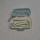 Momcozy Bottle Brush Set - Baby Bottle Cleaner Kit with Silicone Brush, Nipple Brush, Straw Brush, Soap Dispenser, Drying Rack - 7 in 1 Bottle Cleaning Tool for Home and Travel, Green (Classic Style)