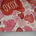 Artscope Valentine's Day Love Forever Throw Pillow Covers 20x20 Inch Set of 4, Valentine Wedding Red Pink Love Heart Decoration Pillow Cases for Home Sofa Couch 50×50(4 PC)