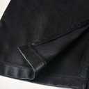 Long Skirts for Women Trendy High Waisted A Line Business Casual Leather Maxi Skirt with Slit Dressy (Black, XL)