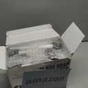 Bontip Glass Spray Bottle with Silicone Sleeve Protection, Amber Glass Spray Bottle Set for Window Cleaner Aromatherapy Facial Hydration Watering Flowers Hair Care 2 Pack/16 oz (Black & Brown)