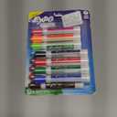 EXPO Dry Erase Markers, Low Odor Ink, Assorted Colors, Chisel Tip, 12 Count - Easily Erases, Vibrant Ink, Ideal for Classroom, Back to School Supplies, Teachers, Office, Whiteboard & Home