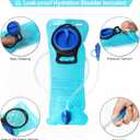 MIYCOO Hydration Backpack - Lightweight Water Backpack with 2L Water Bladder Bag, Running Hydration Vest Backpack for Men Women, Hydration Pack for Hiking, Cycling, Climbing