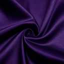 Horbaunal Dark Purple Satin Fabric 55 Inch Wide by The Yard, Soft Charmeuse Satin Fabric for Wedding Dress, DIY Craftings, Costumes, 5 Yard