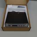 Portable CD Player for Car, External Car CD Player for Auto Truck, with USB and Bluetooth Connectivity, Lossless Sound Quality, Plug and Play