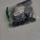 5 Pairs Merino Wool Hiking Socks Thermal Winter Warm Moisture Wicking Cushion Outdoor Socks for Women & Men (Large, Blue Grey Black Stripes)