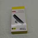 Car USB Hub Charger for Tesla Center Console with Fast Charging Retractable Cables Multiport Phone Charger OEM Docking Station Accessories(Model Y 2021-2024 & Model 3 2021-2023)