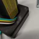 Nilight LED Brake Light Trailer Hitch Cover Square Red Lens Vehicle Tow Hitch Driving Brake Lamp 12 LEDs Brake Tail Lights with 2" Receiver for Towing Truck RV and SUV