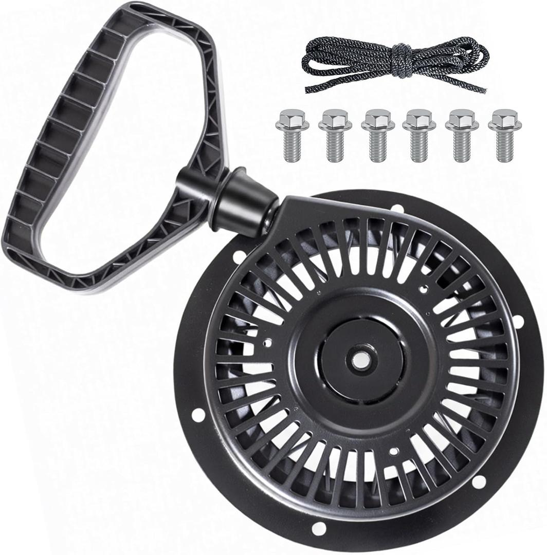 20001054 Round Recoil Starter Assembly Compatible with Ariens SNO Tek Compact Classic Deluxe Snowblower AX Engines Pull Starter 920013 920021 920022 920313 920314 920315