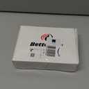 Bettecos 6pcs Set 70s 80s Disco wig with Mustache Glasses Artificial Wolf Necklace Golden Chain Short Curly Hair Afro Men's Wig for 60s Hippies Costume Cosplay Halloween Party (Blonde Mixed Brown)