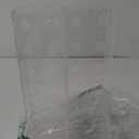 Rectangular Acrylic Vases for Centerpieces, 16 Inches Long Floral Vase with Holes for Flowers, Clear Rectangle Box Tray for Roses Modern Flower Arranger for Wedding Home Dining Table Decor, 2pcs