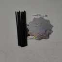 Hausse 10 Pack Reflective Pinwheels with Stakes (Assembly Required), Extra Sparkly Pin Wheel for Garden Decor, Bird Repellent Devices Deterrent to Scare Birds Away from Yard Patio Farm (Silver)