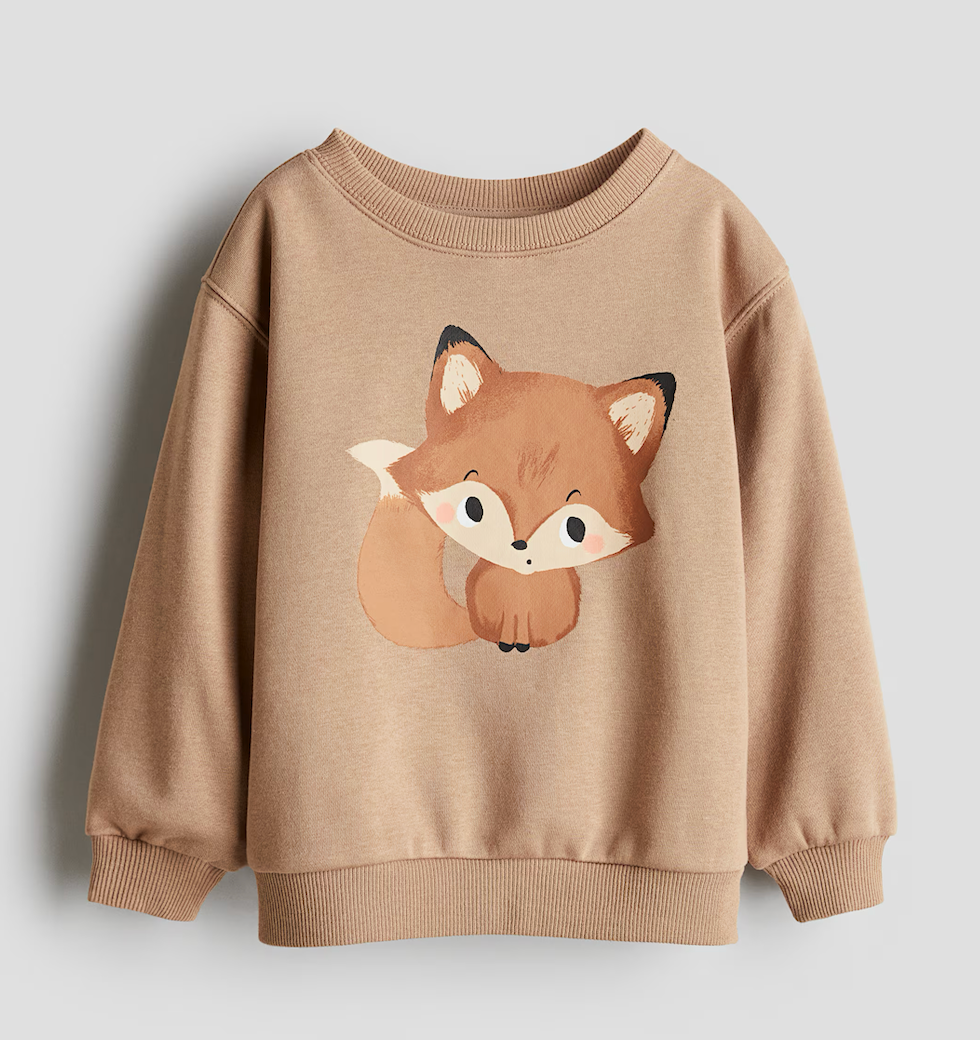 inktastic Cute Fox Toddler Sweatshirt
Size -8-10