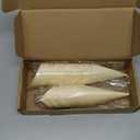 Framendino, 100 Pack Disposable Small Pine Wood Cones for Mini Snack Candy Appetizers 5" x 2"