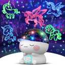 Unicorn Night Light Projector for 2-8 Years Old Girls.Unicorns Gifts for Girls Age 6-8.Unicorn Projection Kids Toys for 3-5 5-7 Year Olds Girls.Girls Toys Age 8-10