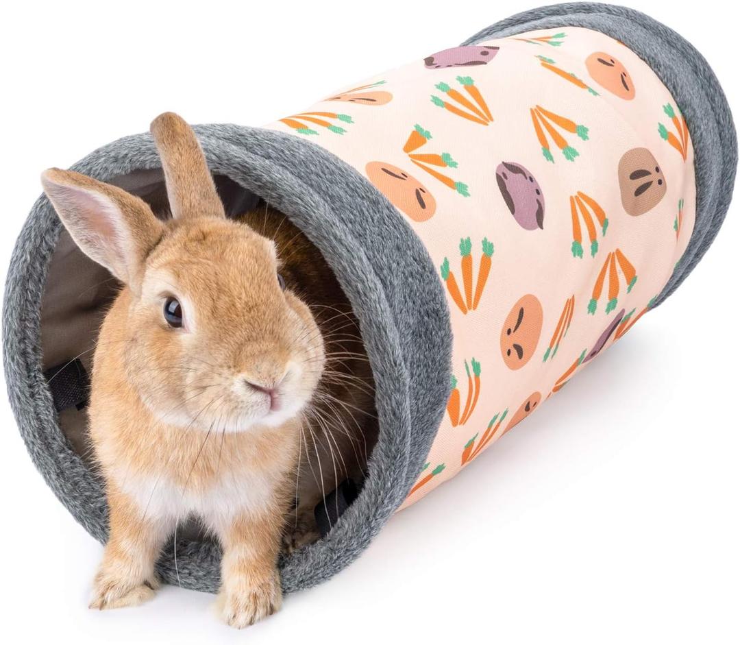 Niteangel Guinea Pig Tubes & Tunnels for Dwarf Rabbits Bunny Guinea Pigs and Other Small Animals