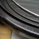 Elite Gourmet EMG-980B Smokeless Electric Tabletop Grill Nonstick, 6-Serving, Dishwasher Safe Removable Grilling Plate, Grill Indoor, Tempered Glass Lid, Adjustable Temperature, 14" Black