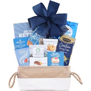 Wine Country Gift Baskets Gourmet Feast Perfect For Family, Friends, Co-Workers, Loved Ones and Clients, Gift Size 15" x 8" x 14"