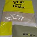 Leetaltree Beige Placemats Set of 6 - Heat Resistant Non-Slip Place mats for Dining Table, Washable Durable PVC Vinyl Woven Table Mats(Beige, 6)