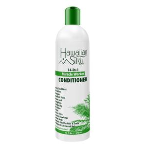Hawaiian Tropic Tropic Silky 14 In 1 Miracle Worker Conditioner Moisture Detangles Hair 16oz, 16 Oz (16 Ounce (Pack of 1))