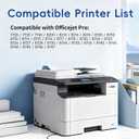 952XL Pack (4-Pack, BK, CMY) Replacement for HP 952XL Ink Cartridges Combo Pack HP Ink 952XL Black and 952 Color Combo Pack for hp printers OfficeJet 8702 Pro 8710, 7740, 8720, 8725, 8210, 8715, 8740