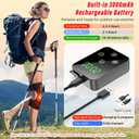 Red Light Therapy Knee Brace, Cordless 660nm 850nm LED Infrared Redlight Therapy Pad for Knee Joint Elbow Shoulder with 3000mAh Rechargeable Controller