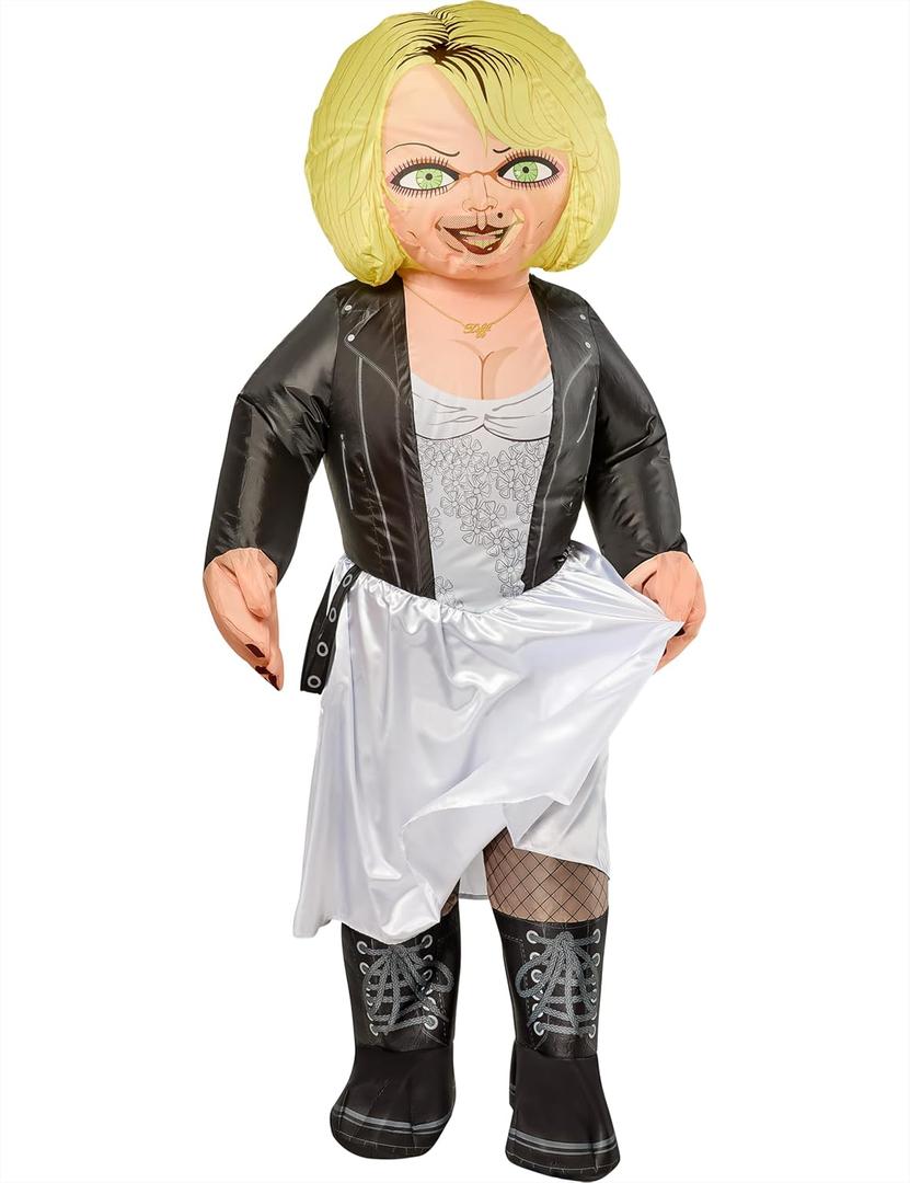 Rubies Adult Bride of Chucky Inflatable Tiffany Costume, 77" Tall for Themed Parties and Halloween