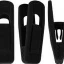 Trgowaul Velvet Hangers Clips, Pants Hangers Velvet Clips, Strong Finger Clips Perfect for Thin Velvet Hangers (60pc, Black)