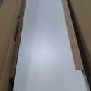 Veken 55 x 23.6 Inch Electric Standing Desk with Adjustable Height, Sit to Stand Computer Table for Study, Work or Gaming, Home Office Desk White