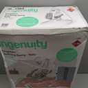 Ingenuity InLighten 5-Speed Baby Swing - Swivel Infant Seat, 5 Point Safety Harness, Nature Sounds, Lights - Nally Owl