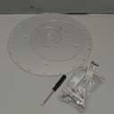 YestBuy Acrylic Cake Pop Display Stand , 30 Hole Clear Acrylic Lollipop Holder, 3 Tiered Round Cake Pop Holder For Weddings, Birthday Parties, Anniversaries Gift, Halloween Candy Decorative (Clear)