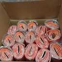 Christmas Stair Treads for Wooden Steps Non Slip Carpet Stair Treads Indoor Stair Runner Snowflakes Stairs Decoration Safety Mats for Elder Dogs Holiday Capet Runner for Stairs (Pack of 15) (30x8in/76x20cm)