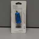 Cell Candy Mini USB Car Charger Vehicle Power Adapter - Sky Blue, 5 Watts