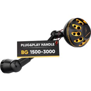 GOMEXUS Power Handle for Daiwa BG 1500-8000(Choose Option for Different Size) Notice Please do not Adapt to Other reels to Avoid Damage to The Reel, and Pay Attention to The Size of The Handle