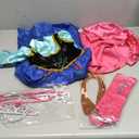 Princess Costumes Birthday Party Dress Up for Little Girls/Long Sleeve with Cape (2-3 Years, Blue-88 With Accessories)