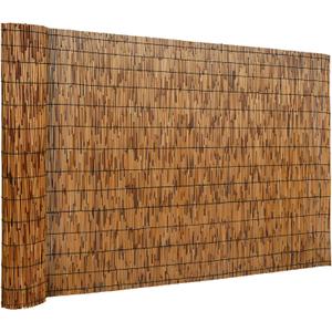 DearHouse Natural Reed Fencing, Eco-Friendly Reed Fence,5 feet High x 16.4 feet Long, Reed Screen for Garden, Privacy Fence