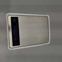 Nicewell Food Scale, 22lb Digital Kitchen Scale Weight Grams and oz for Cooking Baking, 1g/0.1oz Precise Graduation, Stainless Steel and Tempered Glass (Silver)