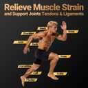 Kinesiology Tape Precut (2 Rolls, 40 Strips) Waterproof, Latex-Free Hypoallergenic Athletic Tape for Muscle & Joint Support Breathable Elastic Sports Tape for Recovery & Shoulder Pain Beige