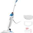 BISSELL Steam Mop 1940A PowerFresh Floor Steam Cleaner for Hard Wood & Tile with Natural Sanitization, Easy Scrubber, Variable Steam, 12” Cleaning Path