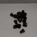 Chair Leg Floor Protectors Square Chair Leg Protectors for Hardwood Floors Silicone Caps Felt Strengthen Bottom Protection Anti-Scratch Reduce Noise 15 Pack Black Square M Fit:13/16" to 1" (20-26mm)