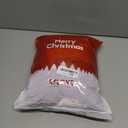 RSLOVE Christmas Dresses for Women - Mrs Claus Santa Costume with Removable Hooded Cape and Belt Holiday Party Outfit (Small, Red)