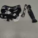 SCENEREAL Small Dog Harness and Leash Collar Set, Step in No Pull Soft Mesh Dog Harnesses for Small Medium Sized Dogs Puppy and Cats Outdoor Walking, No Chock Reflective Vest Harness, Black Plaid S (S: Chest Girth: 14.5"-16")