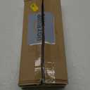 Heavy Duty Curtain Rods 72 to 144 Inches, 1 Inch Silver for Bedroom, Living Room, Patio, Kitchen, Adjustable With Classic Finials, Silver Finishing