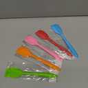 Silicone Spatulas, 8.5 inch Small Rubber Spatula Seamless One Piece Design Heat Resistant Non-Stick Flexible Scrapers Baking Mixing Tool (5 Pieces)