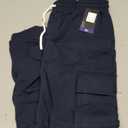 SPECIALMAGIC Women's Cargo Sweatpants Cotton Athletic Joggers 4 Pockets Sporty Pants XL