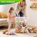 TUXIYA 15PACK 10 Gallon Extra Large Zipper Plastic Bags for Storage 24'' x 24'',Extra Large Clear Zipper Bags Reusable for Clothes, Home Moving, Travel, Camping, Thick 6 Mil