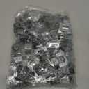 Hicarer 100 Pcs Plywood H Clips for Roofing 1/2 Inch Panel Plywood Sheathing Clip, Steel Box Clamps Panel Edge Sheathing Clamps Quick Installation hot Dipped Galvanized for Extended Life